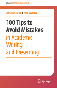 100 Tips To Avoid Mistakes In Academic Writing And Presenting